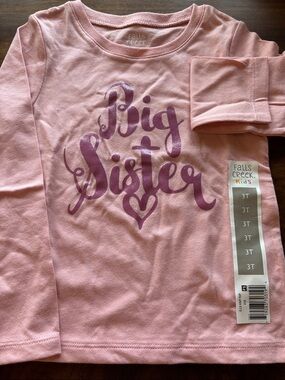 Falls Creek Pink Long-Sleeve 'Big Sister' Shirt